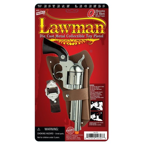 Lawman shot ring - lawman, cap