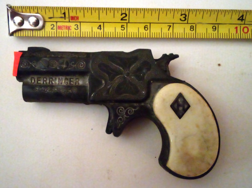Vtg hubley mini cap gun - mini,