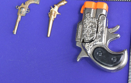 Vintage derringer toy cap gun - toy,