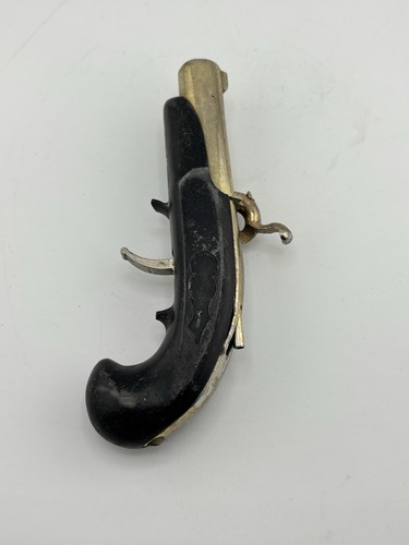 Vtg miniature flintlock pistol - vtg,