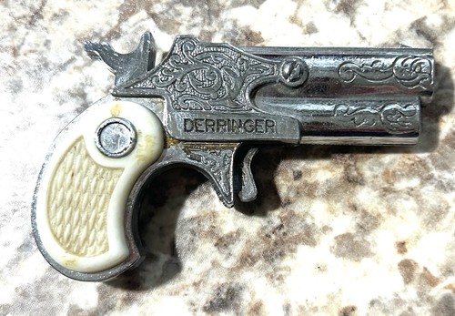 Vintage cap gun derringer - vintage,
