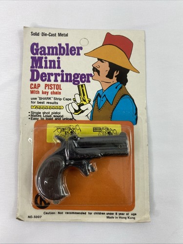 Gambler mini derringer cap - gambler,